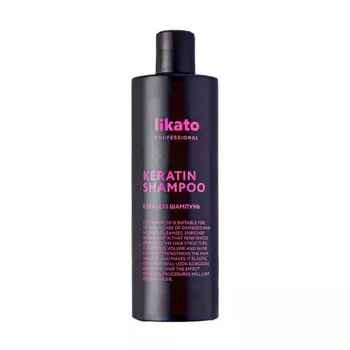 LIKATO PROFESSIONAL Шампунь с кератином для ослабленных волос / KERALESS 400 мл