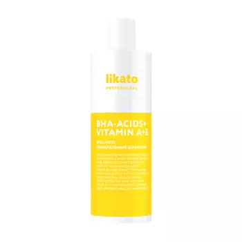 LIKATO PROFESSIONAL Шампунь-скраб для глубокого очищения жирной кожи головы / WELLNESS 400 мл