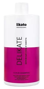 LIKATO PROFESSIONAL Шампунь-скраб от перхоти / DELIKATE 750 мл