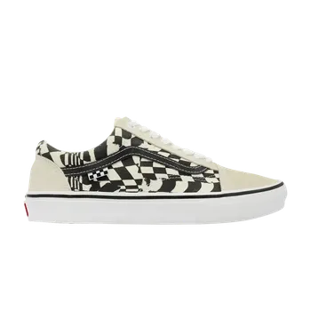 Кроссовки Skate Old Skool Vans, белый