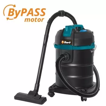 Пылесос для сухой и влажной уборки Bort BSS-1525 BLACK
