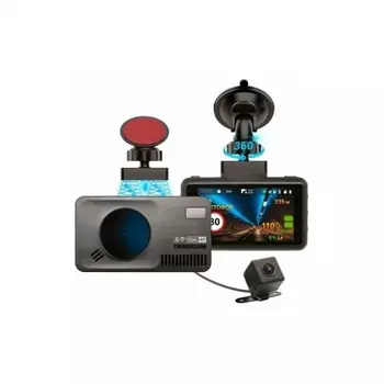 Радар-детектор с видеорегистратором TrendVision DriveCam Real 4K Signature LNA 2CH