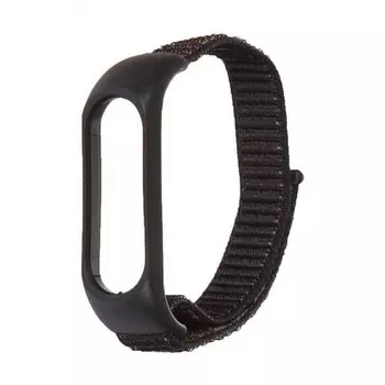 Ремешок Red Line для Xiaomi Mi Band 6 №11 Nylon Black УТ000025175