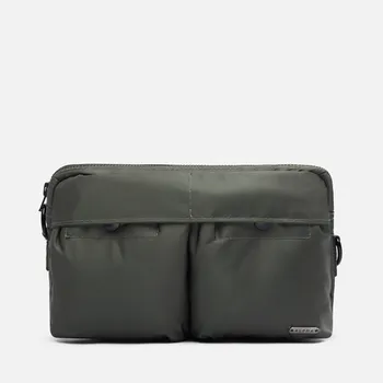 Сумка Alpha Industries Nylon Messenger, цвет серый