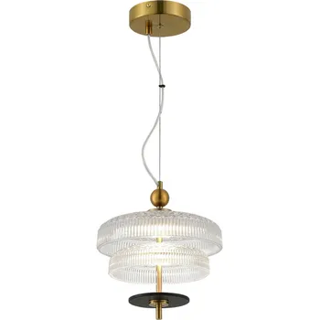 Подвесной светильник ST Luce Oriental SL6122.313.01 Латунь/Прозрачный, Латунь LED 1*8W 3000K
