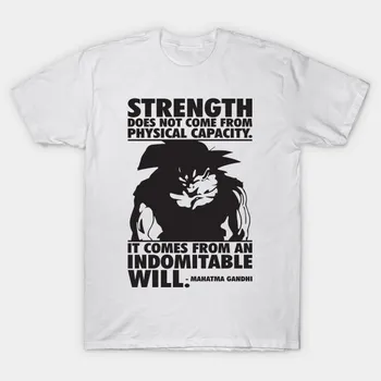 Футболка женская Strength Goku Harajuku Print Kawaii футболка летняя женская футболка с коротким рукавом топ футболка S розовый