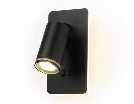 Настенный светодиодный светильник с выключателем Ambrella light WALLERS FW2466