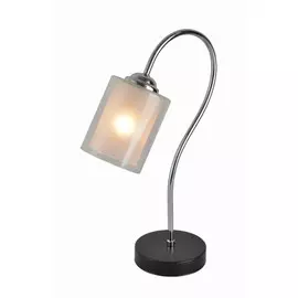 Настольная лампа Escada 10170/T E27*60W Chrome/Black MELL