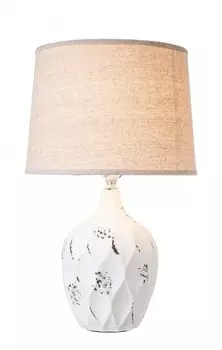 Настольная лампа Escada 10184/L E27*60W White/Cream