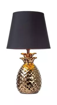 Настольная лампа Escada 10193/L E14*40W Black/Gold PINEAPPLE