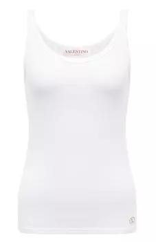 Хлопковая майка Valentino