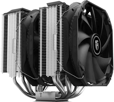 Кулер для процессора DeepCool GamerStorm ASSASSIN III для Socket/115x/1200/1356/1366/2011/2011-3/2066/AM2/AM2+/AM3/AM3+/FM1/AM4/AM5/FM2/FM2+, 140 мм, 1400rpm, 34.2 дБА, 280 Вт, 4-pin PWM, Al+Cu (DP-GS-MCH7-ASN-3)