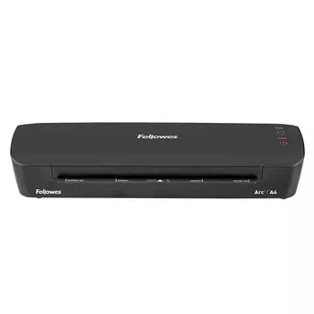 Ламинатор FELLOWES Arc А4, A4, 75 мкм - 80 мкм, валов:2, горячее ламинирование, 30 см/мин., фото, черный (FS-45700/CRC45700)