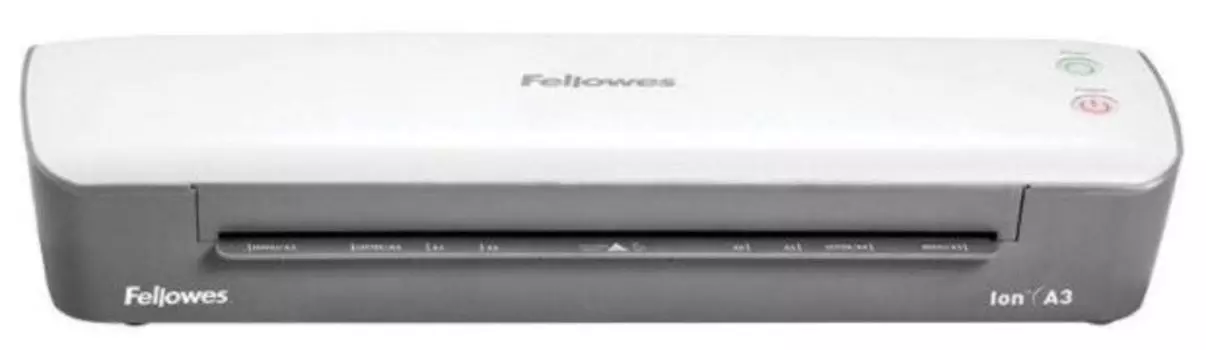 Ламинатор FELLOWES Ion A3, A3, 70 мкм - 125 мкм, валов:2, горячее ламинирование, 30 см/мин., белый (FS-45602)