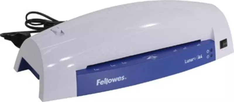 Ламинатор FELLOWES Lunar+ A4, A4, 75мкм - 125мкм, валов:2, горячее ламинирование, 30 см/мин., фото, реверс, серый/синий (FS-57428/CRC57428)