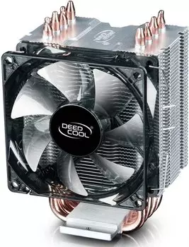 Кулер для процессора DeepCool GAMMAXX C40 для Socket/115x/1200/1356/1366/2066/AM2/AM2+/AM3/AM3+/FM1/AM4/FM2/FM2+, 92мм, 2000rpm, 23.9 дБА, 130W, 4-pin PWM, Al+Cu (DP-MCH4-GMX-C40P)