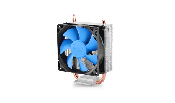 Кулер для процессора DeepCool ICE BLADE 100 LGA 1700 для Socket/115x/1200/1700/1851/AM4, 92 мм, 2200rpm, 31.6 дБА, 95 Вт, 3-pin, Al+Cu (DP-MCH1D8-IB100)