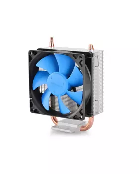Кулер для процессора DeepCool ICE BLADE 100 PWM 1700 NATIVE для Socket/115x/1200/1700/1851/AM4/AM5, 92 мм, 2200rpm, 29.2 дБА, 100 Вт, 4-pin PWM, Al (DP-MCH1D8-IB100PWM)