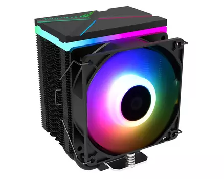 Кулер для процессора ID-COOLING SE-914-XT ARGB для Socket/115x/1200/2066/AM4, 92 мм, 2200rpm, 25.8 дБА, 150 Вт, 4-pin PWM, Al, ARGB (SE-914-XT_ARGB)