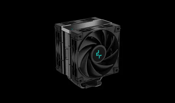 Кулер для процессора DeepCool AK400 ZERO DARK PLUS для Socket/115x/1200/1700/1851/AM4, 120 мм, 1650rpm, 28 дБА, 220 Вт, 4-pin PWM, Al+Cu (R-AK400-BKNNMD-G-1)
