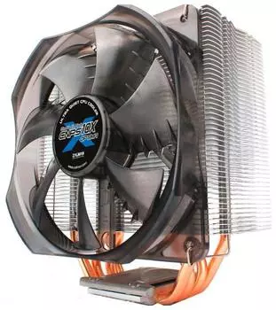 Кулер для процессора Zalman CNPS10X Optima 2011 для Socket 775/115x/1200/1356/1366/2011/2011-3/AM2/AM2+/AM3/AM3+/FM1/FM2/FM2+, 120мм, 1700rpm, 28 дБ, 140W, 4-pin PWM, Al+Cu