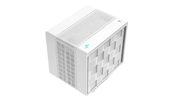 Кулер для процессора DeepCool ASSASSIN 4S WH для Socket/115x/1200/1700/1851/2011/2011-3/2066/AM4/AM5, 140 мм, 1800rpm, 29.3 дБА, 250 Вт, 4-pin PWM, Al+Cu (R-ASN4S-WHGPMN-G)
