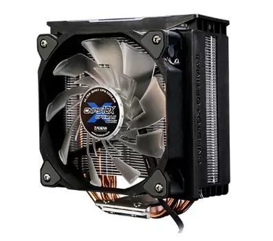 Кулер для процессора Zalman CNPS10X OPTIMA II (BLACK) для Socket/115x/1200/1356/1366/2011/2011-3/AM2/AM2+/AM3/AM3+/FM1/AM4/FM2/FM2+, 120 мм, 1500rpm, 27 дБА, 130 Вт, 4-pin PWM, Al+Cu, RGB (CNPS10X OPTIMA II (BLACK))