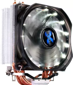 Кулер для процессора Zalman CNPS9X Optima для Socket/115x/1200/1700/1851/AM2+/AM3/AM3+/FM1/AM4/AM5, 120 мм, 1500rpm, 26 дБА, 180 Вт, 4-pin PWM, Al, White LED