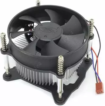 Кулер для процессора DeepCool CK-11508 для Socket/115x/1200, 92 мм, 2200rpm, 30 дБА, 65 Вт, Al (DP-ICAS-CK11508)