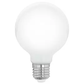 Светодиодная лампа E27 5W 2700K (теплый) G80 ''Милки'' Eglo (11597)