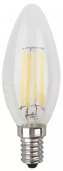 Лампа светодиодная ЭРА E14 9W 4000K прозрачная F-LED B35-9w-840-E14 Б0046995