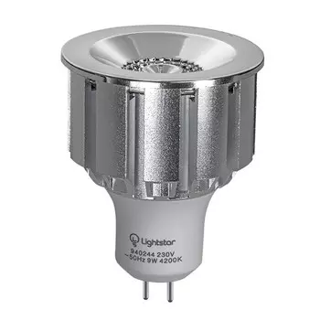 Светодиодная лампа G5.3 9W 4200К (белый) MR16 LED Lightstar 940244R