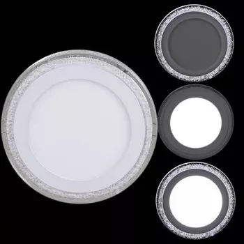 Светодиодная панель Reluce 34126-9.0-001QP LED12+6W WHITE (1390000)