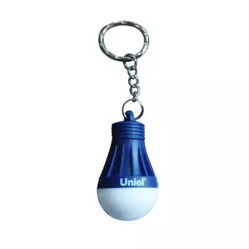 Светодиодный фонарь-брелок на батарейках 1LED Uniel Стандарт S-KL023-T BLUE (UL-00004093)