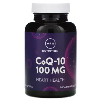 MRM Nutrition, Nutrition, коэнзим Q10, 100 мг, 120 мягких таблеток