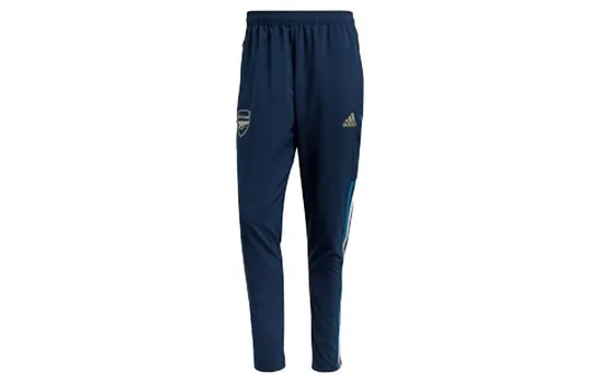 Трикотажные спортивные штаны мужские синие Adidas, синий