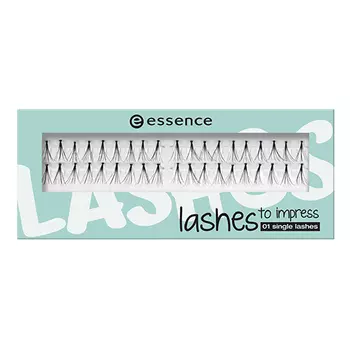 Накладные ресницы ESSENCE LASHES TO IMPRESS 01 single lashes