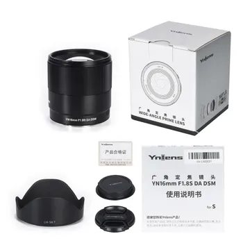 Объектив YongNuo YN16mm F1.8S DA DSM E-mount