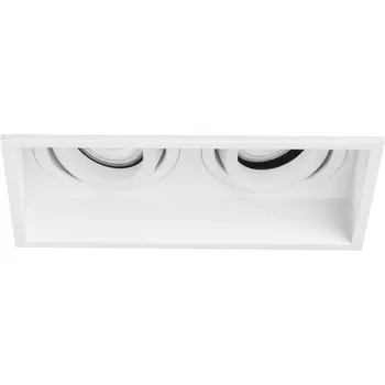 Встраиваемый светильник ST Luce Белый ST261.518.02 GU10 2*50W 220V