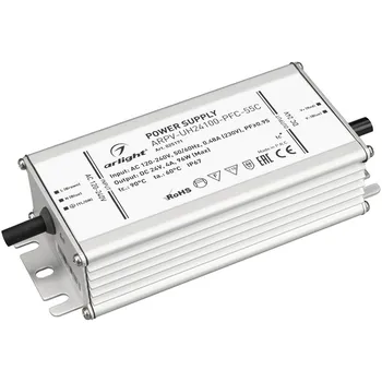 Блок питания ARPV-UH24100-PFC-55C (24V, 4.2A, 100W) (Arlight, IP67 Металл) 025171