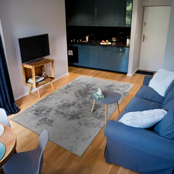 Ковер Merinos Point 80х150 см полипропилен L059 цвет синий