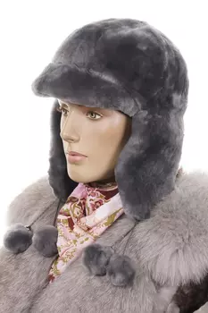 Шапка женская из мутона