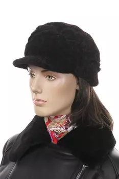 Шапка женская из мутона