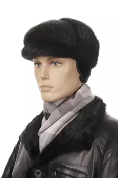 Шапка мужская из нерпы