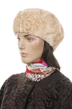 Шапка женская из каракуля