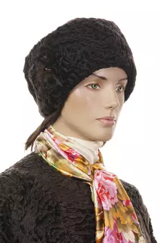 Шапка женская из каракуля
