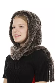 Шапка женская из кролика