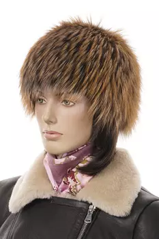 Шапка женская из лисы