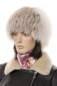 Шапка женская из лисы
