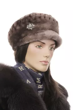 Шапка женская из мутона